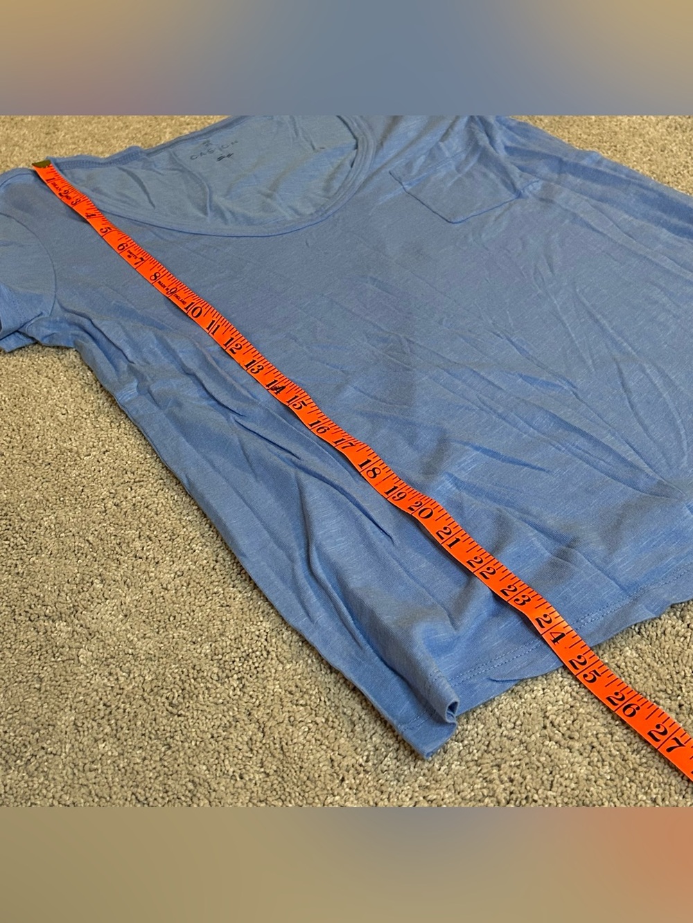 Caslon tee - blue - Picture 5 of 8